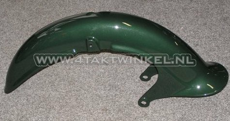 Mudguard front C50 NT dark green metallic, original Honda