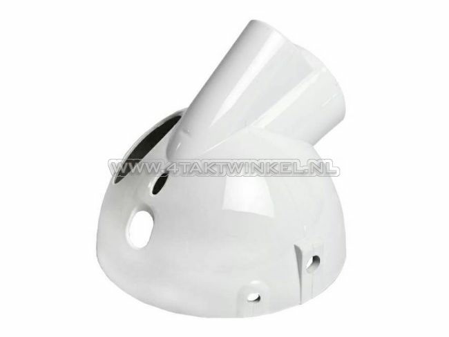 Headlight housing Ape &amp; Monkey, with neutral light hole, white