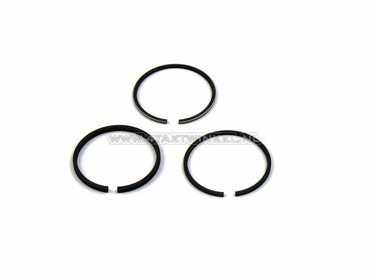 Piston rings C310A &amp; C310S, 50cc 40.00mm standard, original Honda