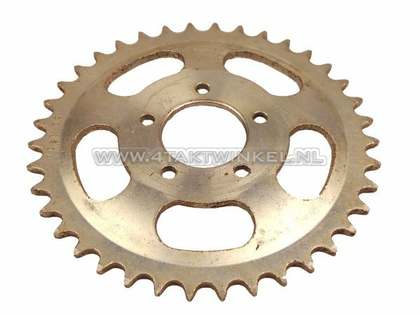 Rear sprocket Novio, PC50, 5 holes, 38