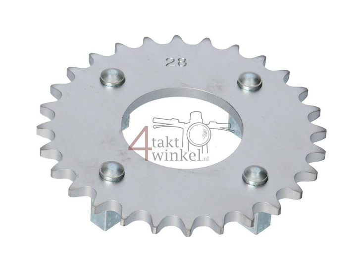 Rear sprocket 28, fits SS50, CB50, CY50