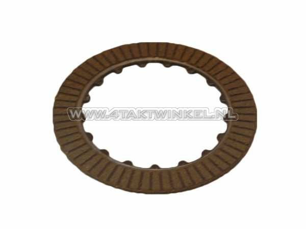 Clutch friction disc C50, C70, Dax, single coated, original Honda