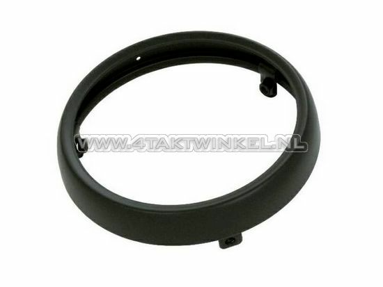 Headlight rim Dax 3-bolt Skyteam, Zhenhua, black