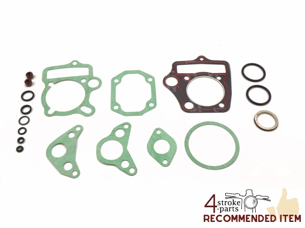 Gasket set A, head &amp; cylinder, 52mm, A-quality, fits SS50, C50, Dax