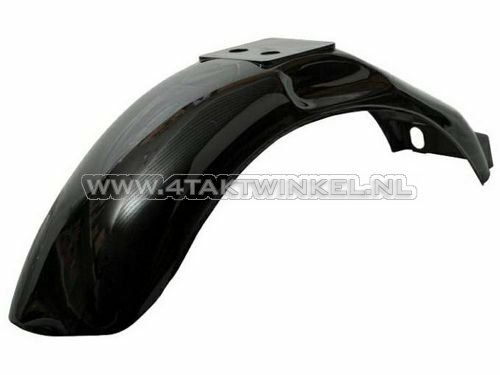 Mudguard rear Monkey, black plastic