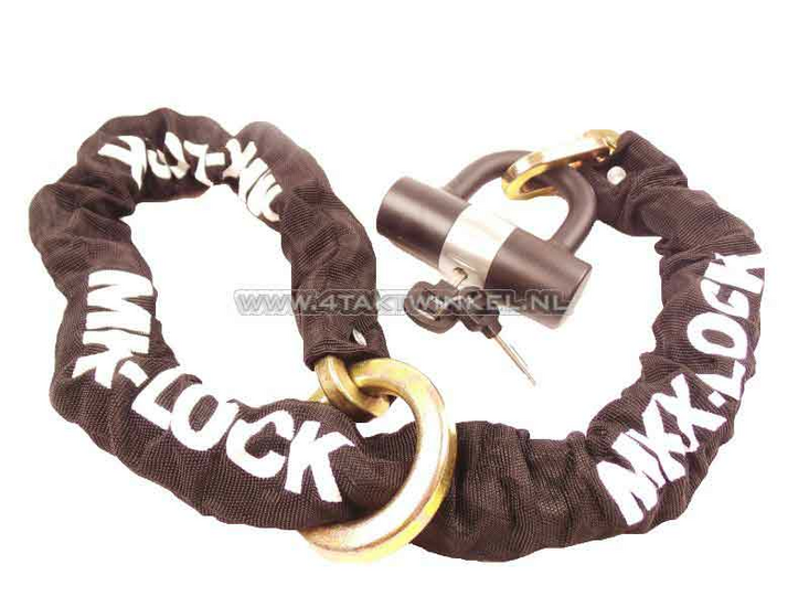 Chain lock, MKX, 120cm, with ring ART 4