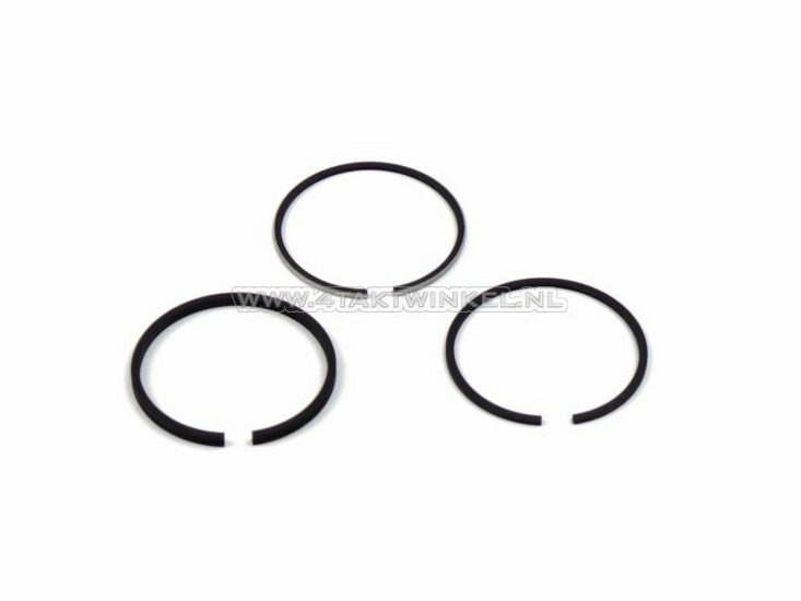 Piston rings 50cc OT 6v 39.50mm 2nd oversize, original Honda