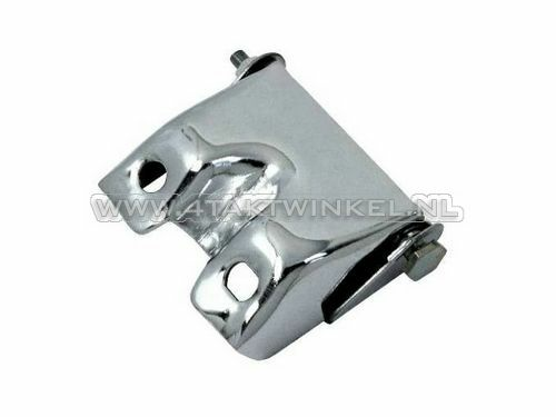 Seat hinge Dax replica, chrome