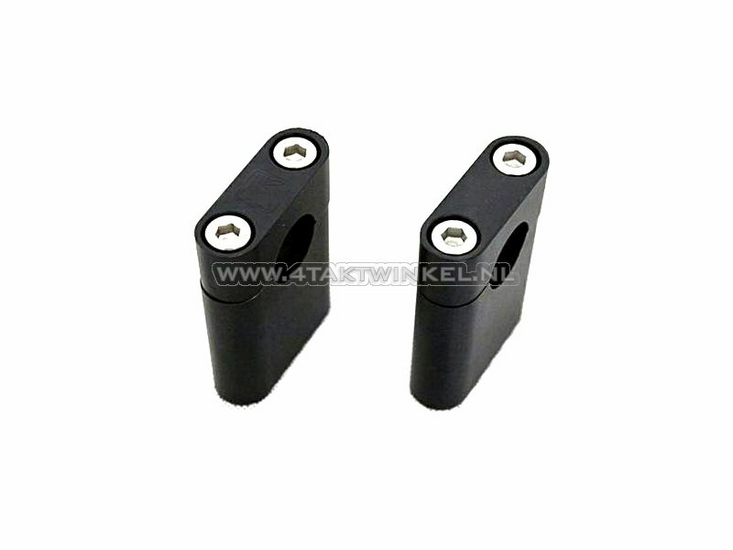 Handlebar clamps / risers, universal, Kepspeed, 50mm Allen black