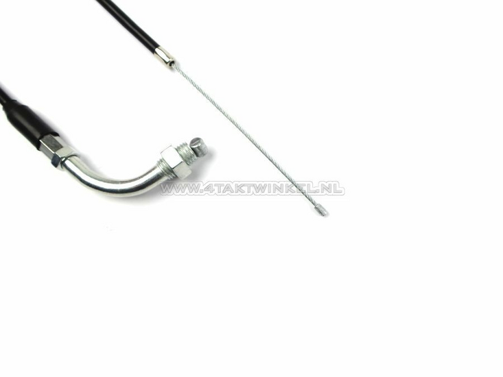 Throttle cable, Dax AB23, 76cm, with bend, Japanese