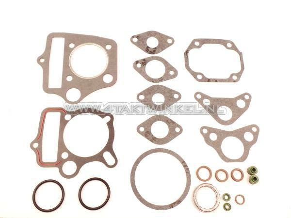 Gasket set A, head &amp; cylinder, 70cc, A-quality, fits SS50, C50, Dax