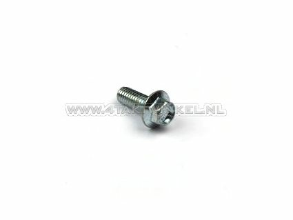 Bolt Hexagon, m6 x 15, key 8