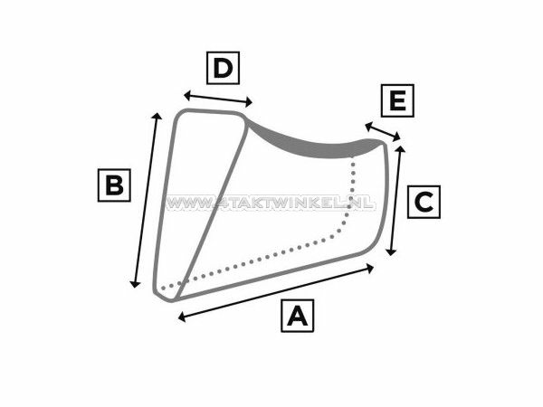 Bike cover, S, fits SS50, C50