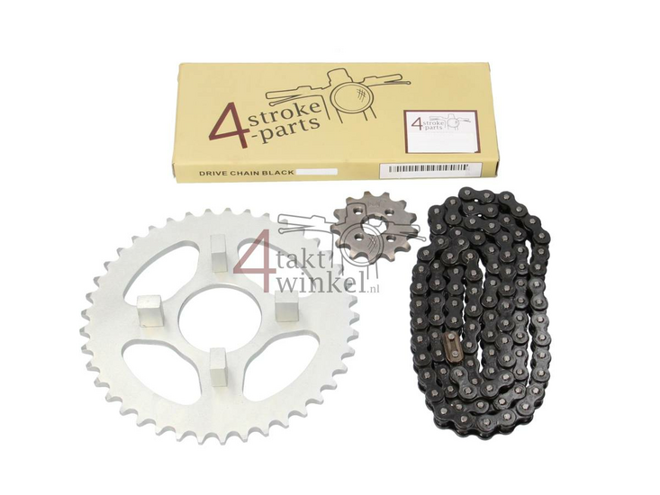 Sprockets and chain set standard, 4sp, fits SS50E