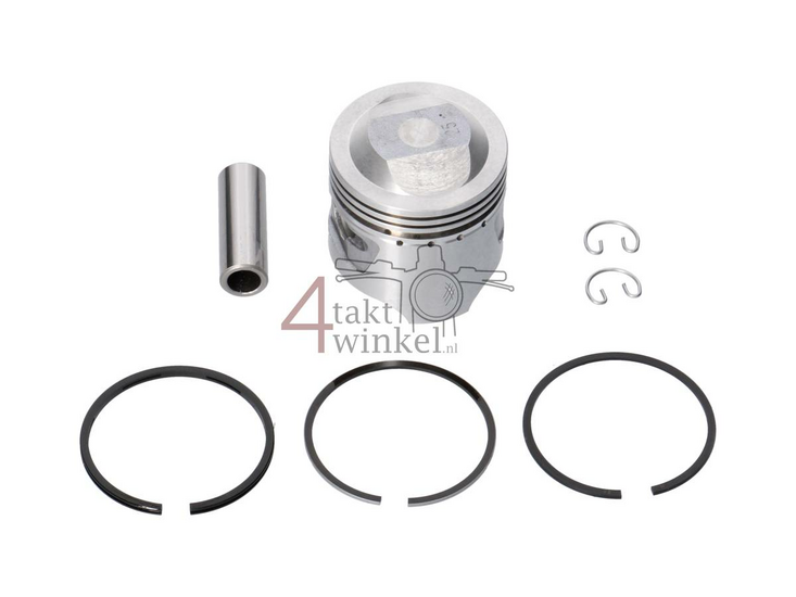 Piston set 70cc 6v OT50 head, 47,25mm