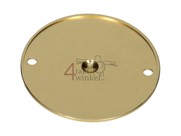 Clutch adjusting cover, posh, aluminium, gold