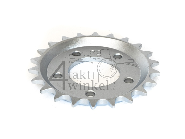 Rear sprocket Novio, PC50, 5 holes, 22