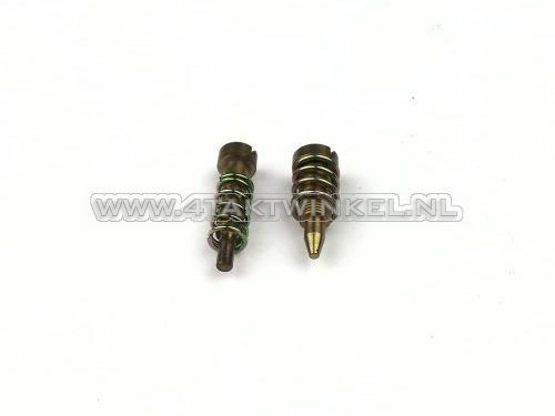 Idle &amp; air, screw set, Novio, Amigo, PC50, original Honda