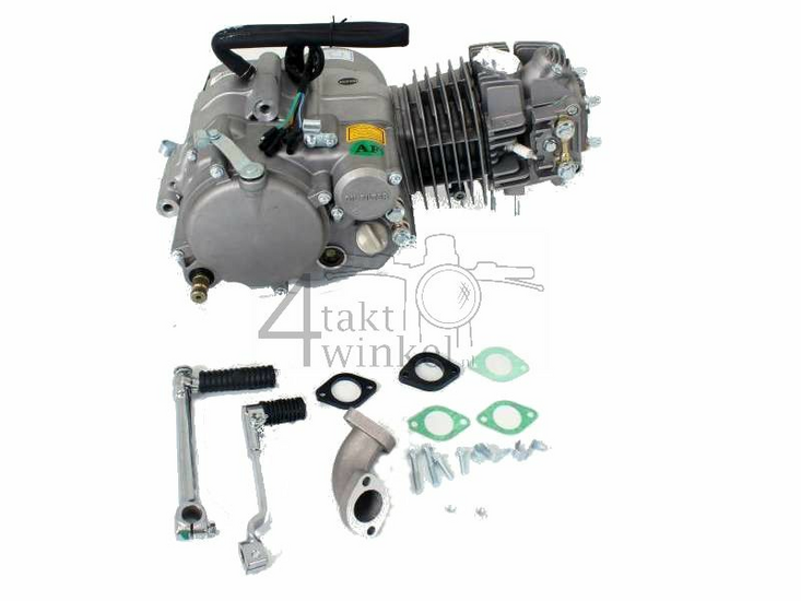 Engine, 150cc, manual clutch, YX, 4-speed