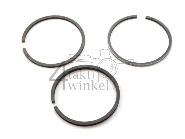 Piston rings C310A &amp; C310S, 50cc 40.75mm 3rd oversize, original Honda