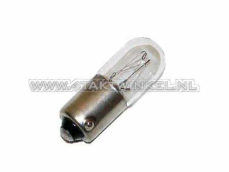 Bulb BA9s, single, 6 volt, 4 watt