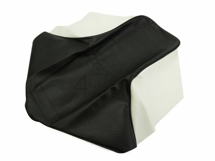 Seat cover C50 NT black / white, Honda print