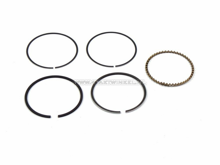 Piston rings 70cc GK4 / 126, 47.00 standard, original Honda