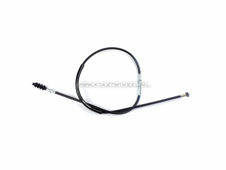 Clutch cable, SS50, CD50, Dax, 87cm, black, original Honda