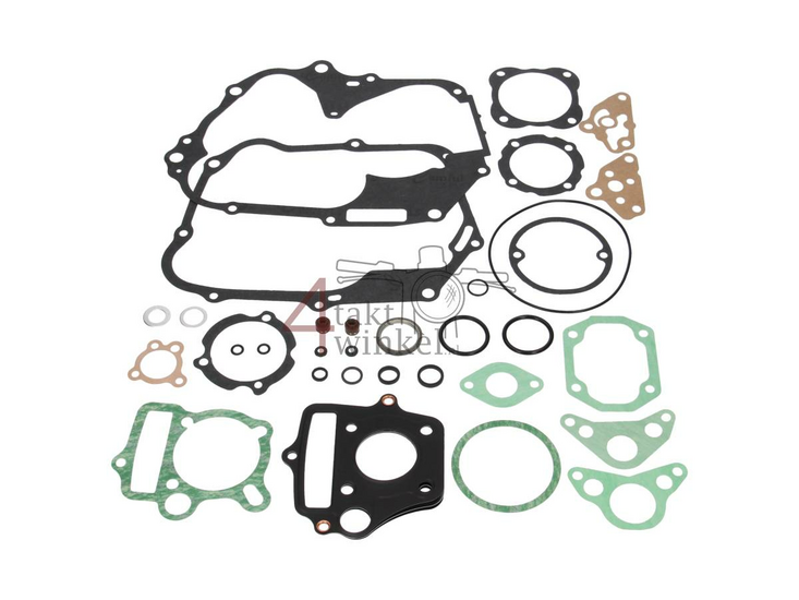 Gasket set AB, complete, 50cc, A-quality, fits SS50, C50, Dax