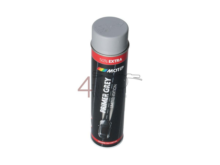 Paint Motip primer for steel, gray, 600 ml