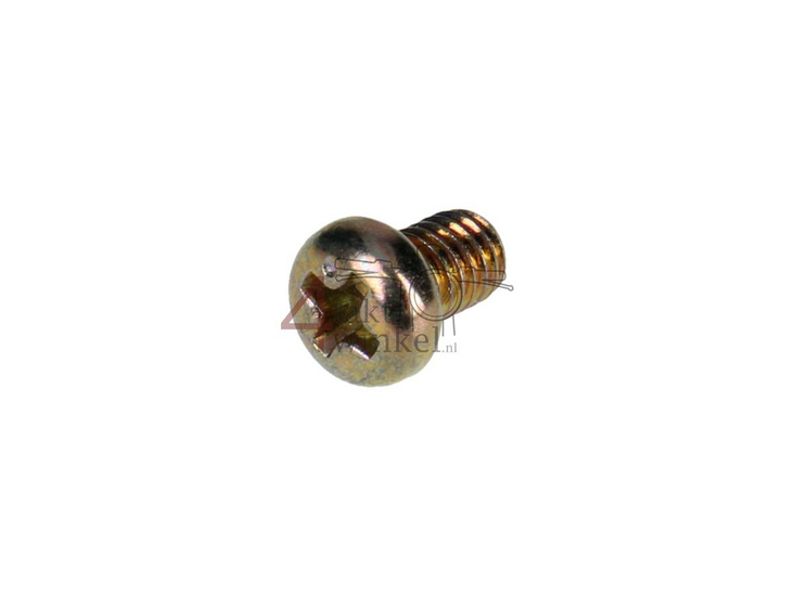 Screw, pan, 4x6, OEM Honda