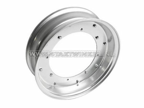 Velg Dax 12&quot; aluminium, standaard look, 3.50