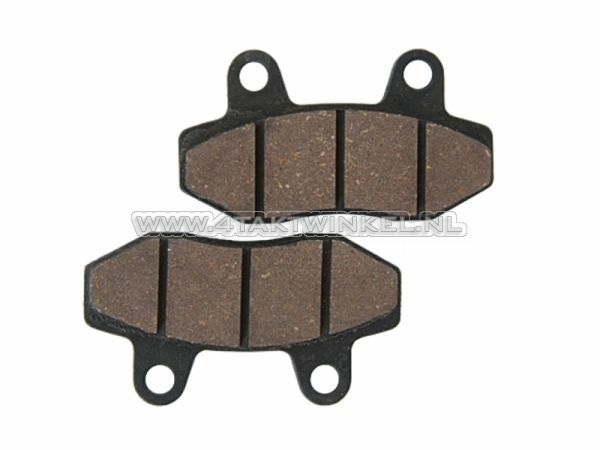 Brake pads Ape 50, Madass front, ed