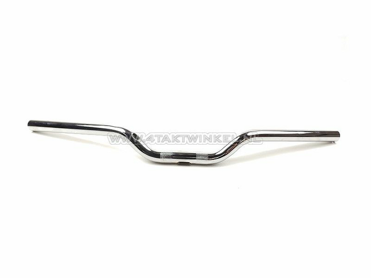 Handlebar slightly bent, with throttle slide slot, fits SS50, CD50