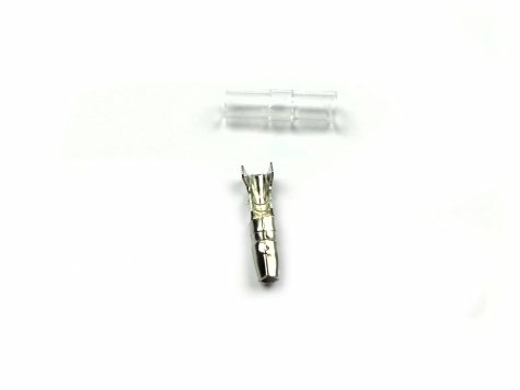 Connector Japanese bullet, 3,5mm,  man + sleeve