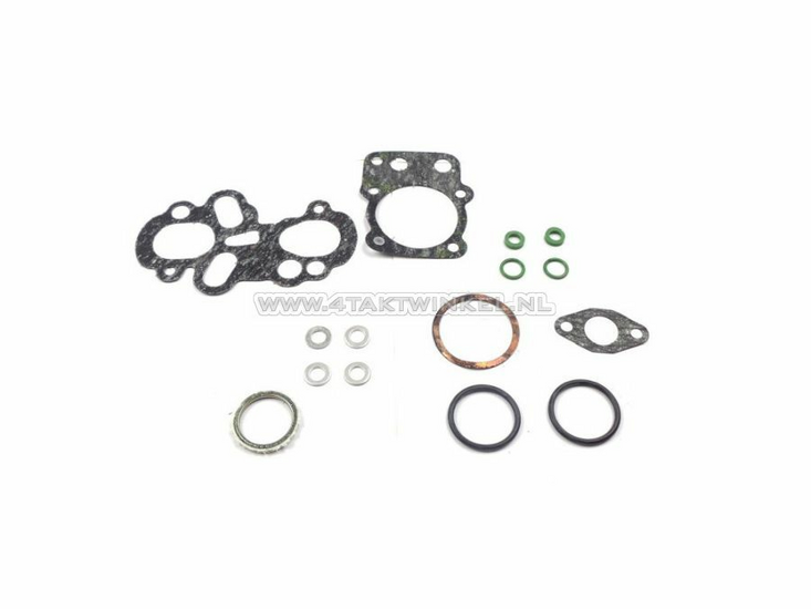 Gasket set A, head &amp; cylinder, C310S, C320S, C100, original Honda