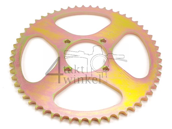 Rear sprocket Hanway RAW50, Skyteam Classic, AGM cafe racer, 56 teeth, 428