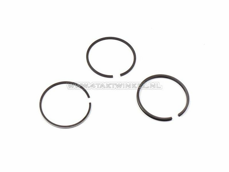 Piston rings 50cc OT 6v 39.00mm standard, original Honda