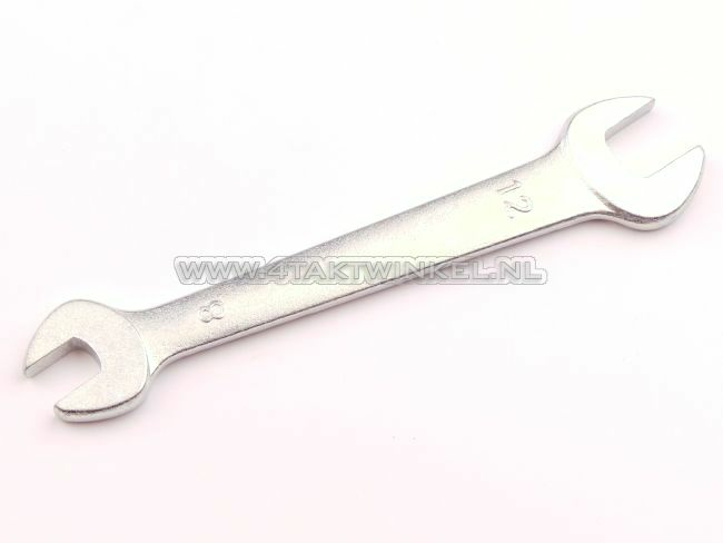 Open end wrench, 8 x 12, original Honda