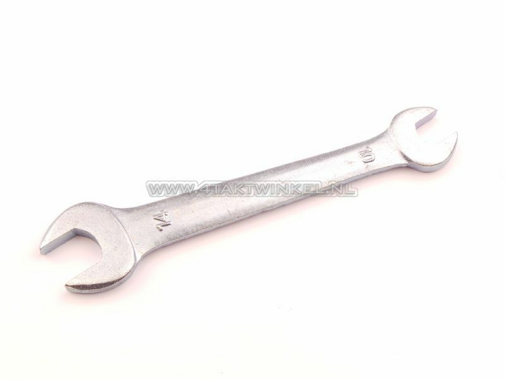 Open end wrench, 10 x 14, original Honda