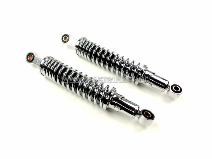 Shock absorber set 335mm, 12 - 12, chrome