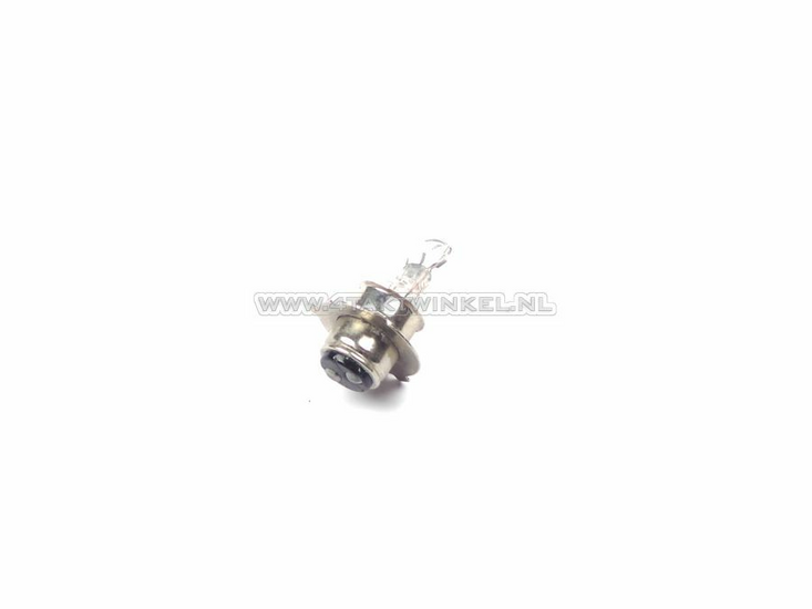 Bulb headlight P15d, dual, 6 volts, 25-25 watts, e.g. SS50 socket