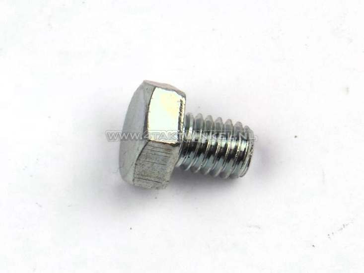 Bolt Hexagon, m6 x 08, key 10, original Honda