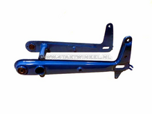 Swingarm, high model, blue, fits C50