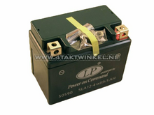 Battery 12 volt 5 ampere Landport, SLA12-4. Size = 4 ampere CTX 4L-BS