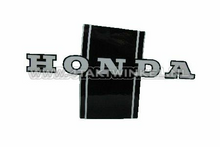 Sticker Dax body, black / white, right, original Honda