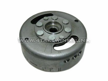 Flywheel, breaker points, Nippon Denso, advance