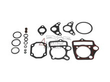 Gasket set A, head &amp; cylinder, 52mm, A-quality, fits SS50, C50, Dax, black