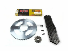 Sprockets and chain set, Skyteam Rocket, AGM Luxury, 428, 12-52, STD