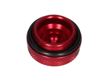 Cylinder head cover, valve cap, aluminum, red, fits SS50, C50, Dax, C310, C320